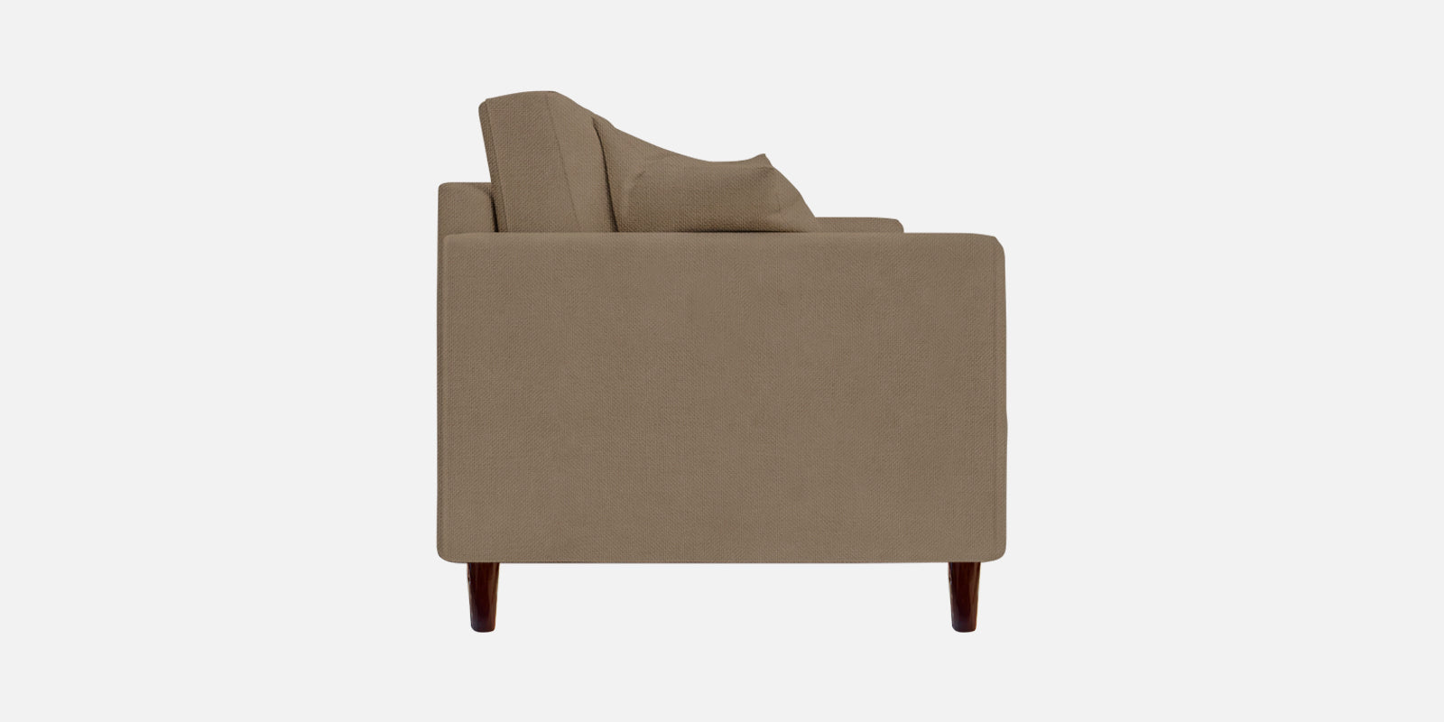 Luca Fabric 3 Seater Sofa In Hazel Beige Colour