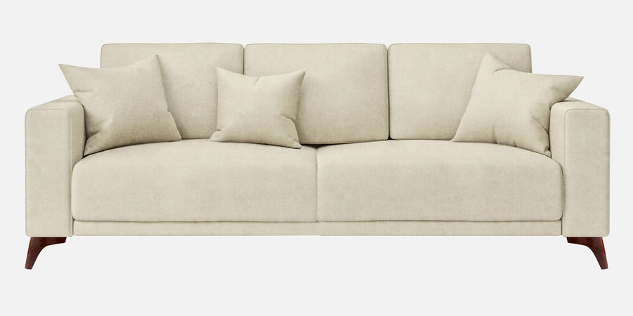 Luca Fabric 3 Seater Sofa In Maple Cream Colour - Febonic Living