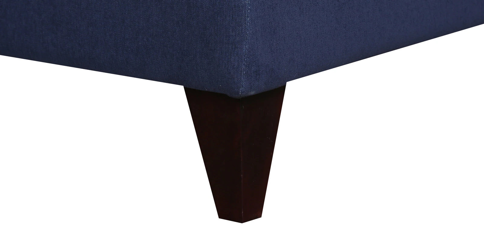 Luther Fabric LHS Sectional Sofa (3+Lounger) In Royal Blue Colour