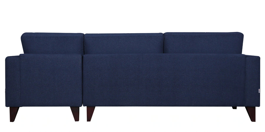 Luther Fabric Lhs Sectional Sofa 3 Lounger In Royal Blue Colour - Febonic Living