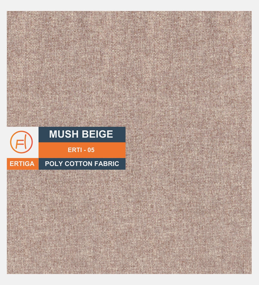 Summer Fabric Bench In Mush Beige Colour - Febonic Living
