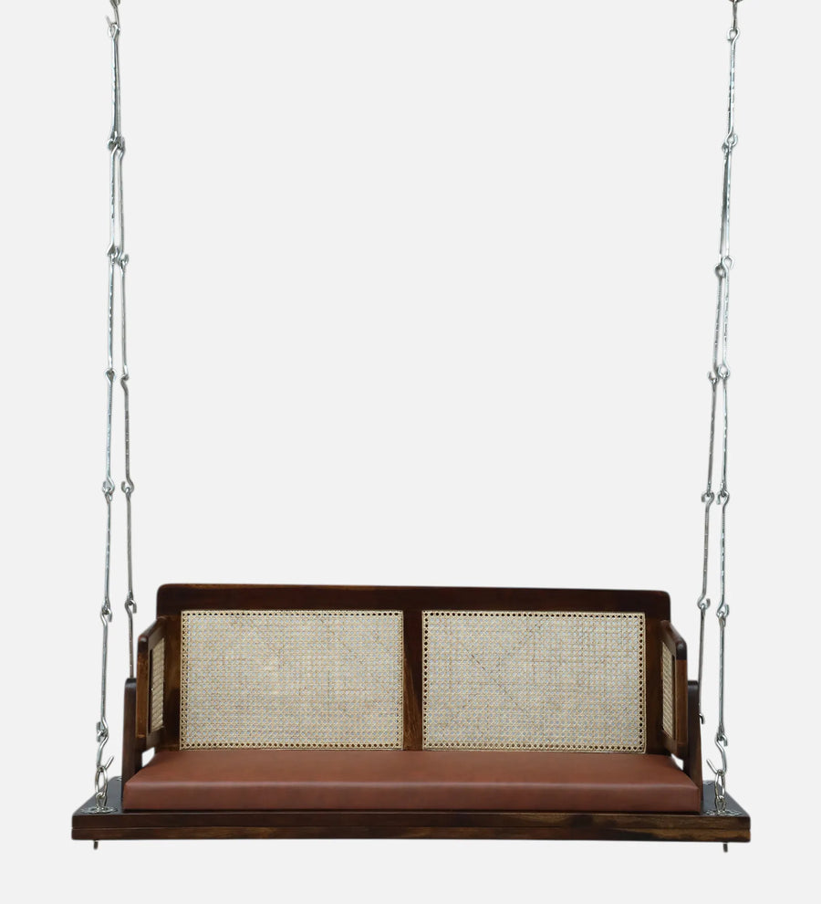 Mahane Sheesham Wood Swing In Provincial Teak Finish
