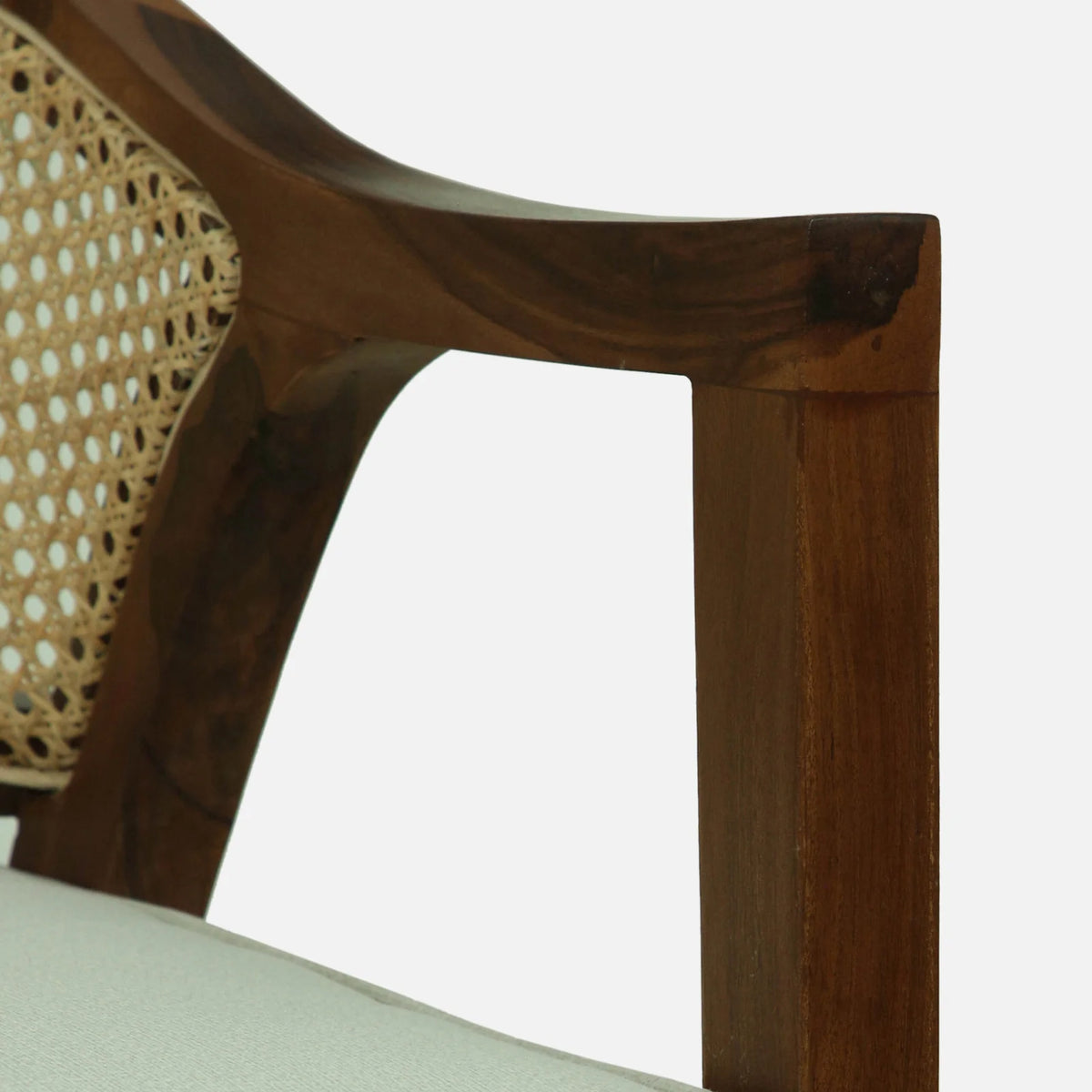 Malta Sheesham Wood Chairs In Provincial Teak Finish (Set Of 2)
