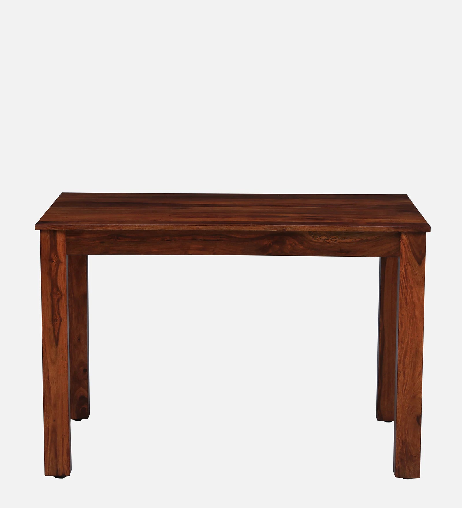 Ticky Sheesham Wood 4 Seater Dining Set In Scratch Resistant Honey Oak Finish - Febonic Living