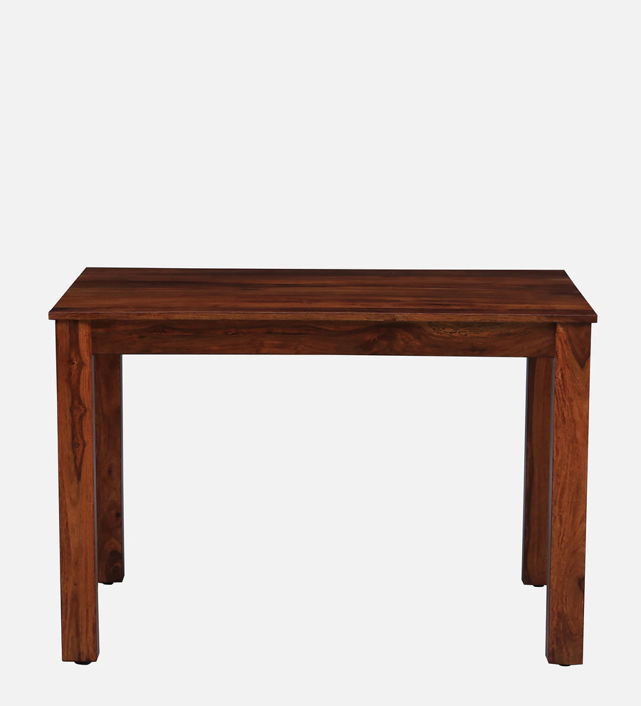 Ticky Sheesham Wood 4 Seater Dining Set In Scratch Resistant Honey Oak Finish - Febonic Living
