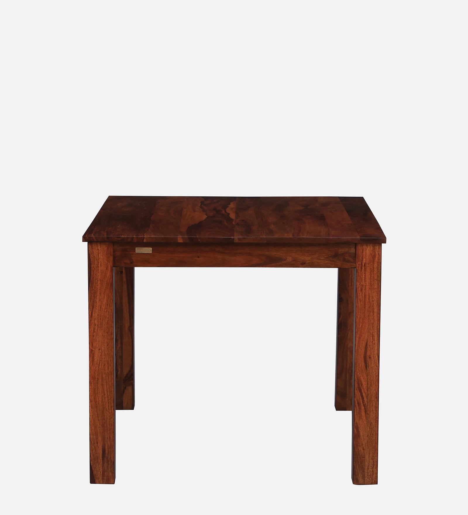 Ticky Sheesham Wood 4 Seater Dining Set In Scratch Resistant Honey Oak Finish - Febonic Living