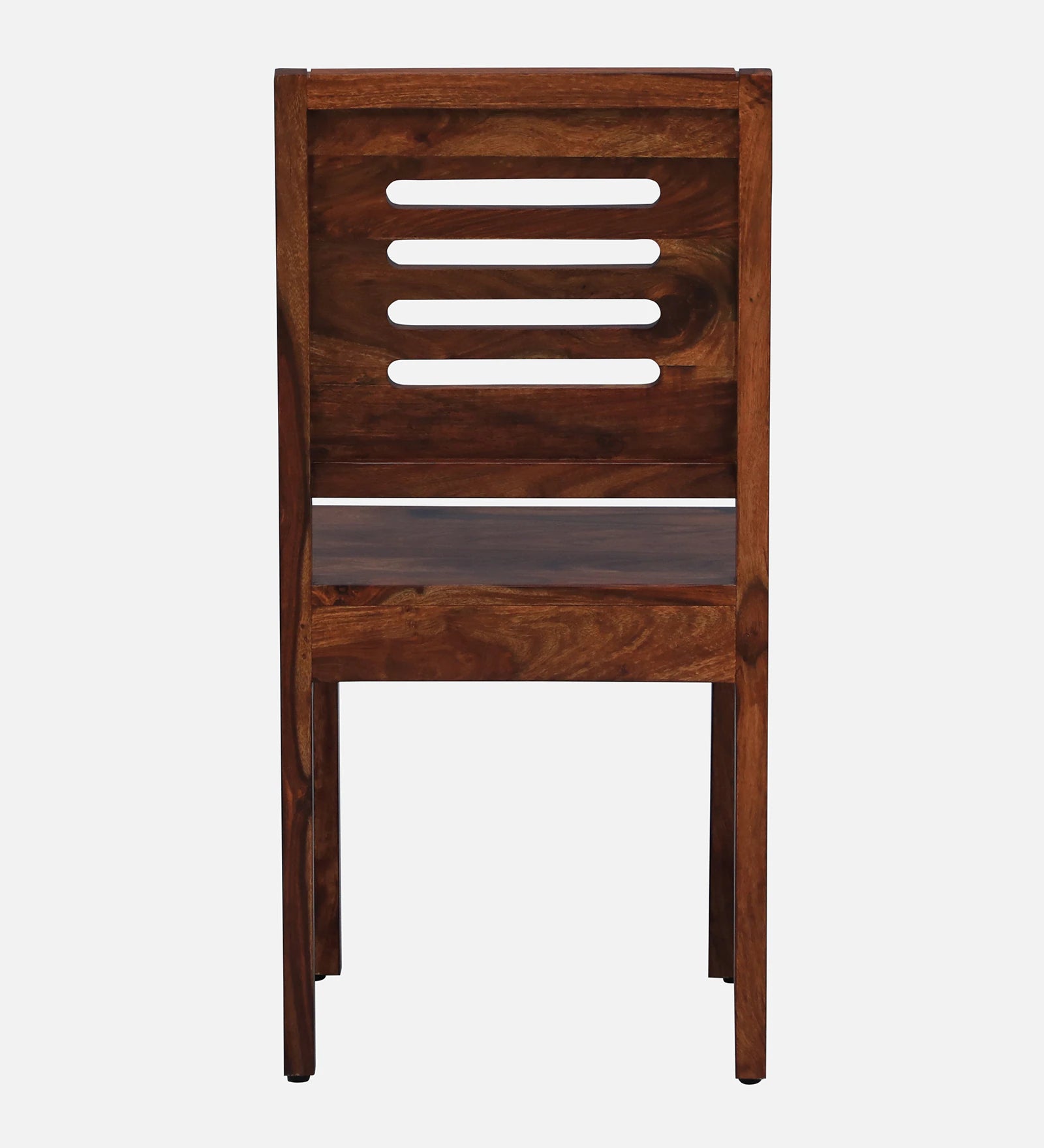 Ticky Sheesham Wood 4 Seater Dining Set In Scratch Resistant Honey Oak Finish - Febonic Living