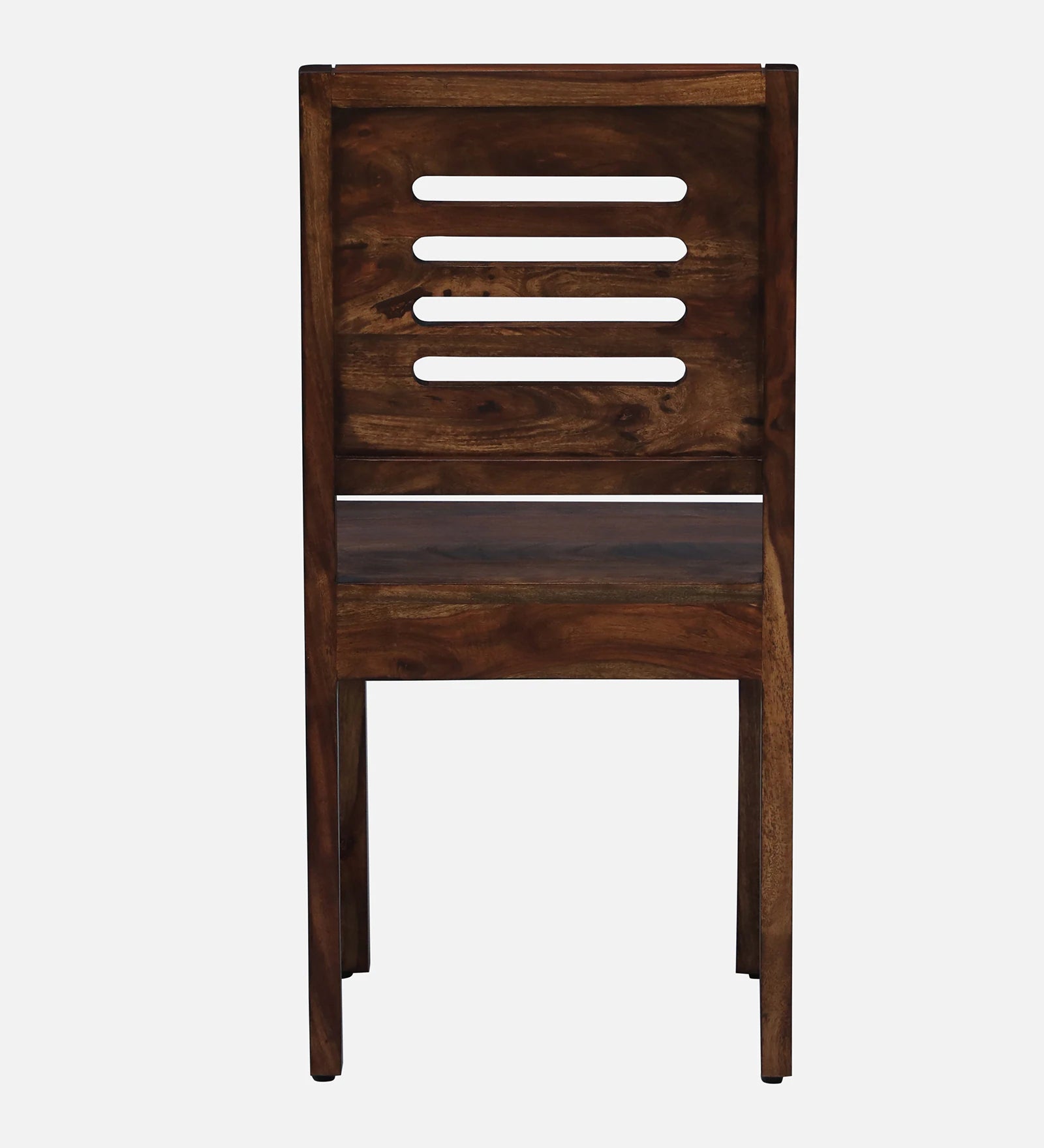 Ticky Sheesham Wood 4 Seater Dining Set In Scratch Resistant Provincial Teak Finish - Febonic Living