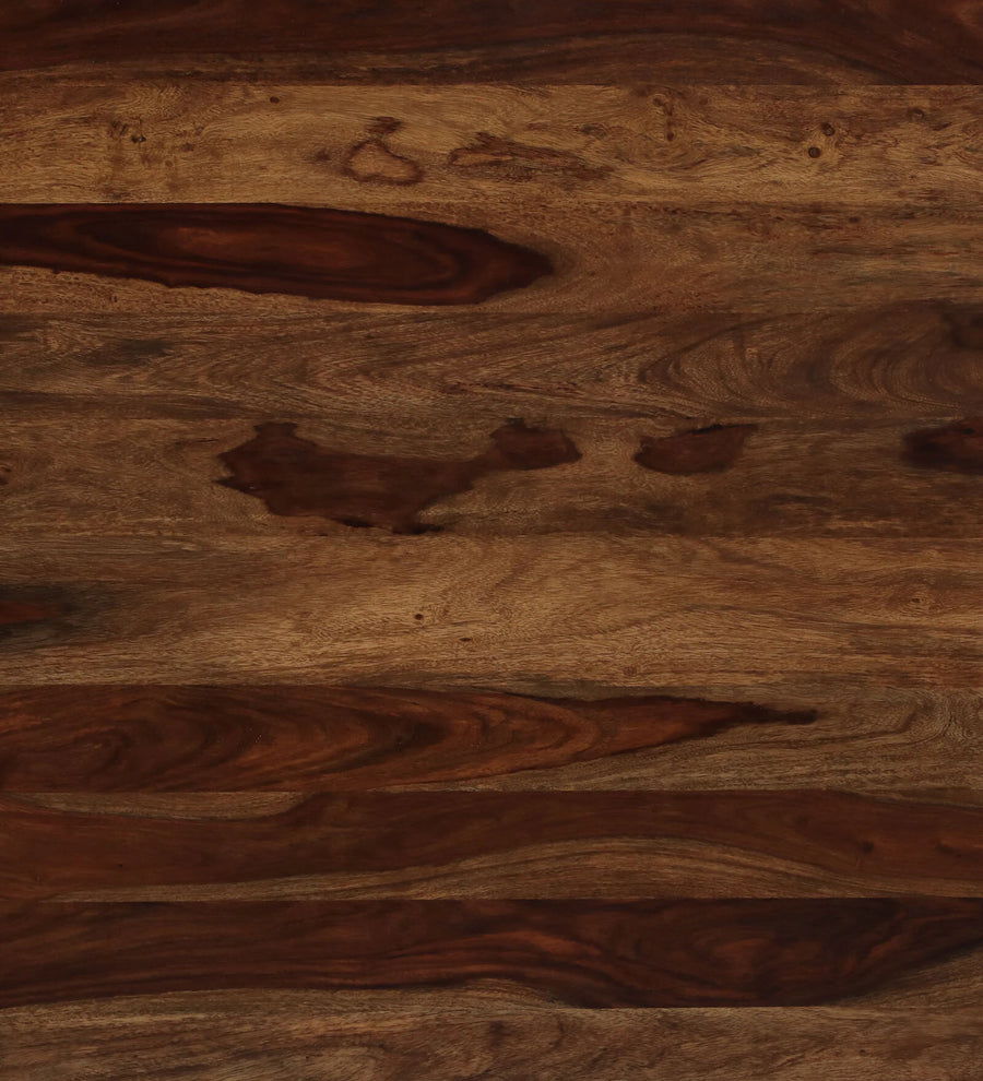 Ticky Sheesham Wood 4 Seater Dining Set In Scratch Resistant Provincial Teak Finish - Febonic Living