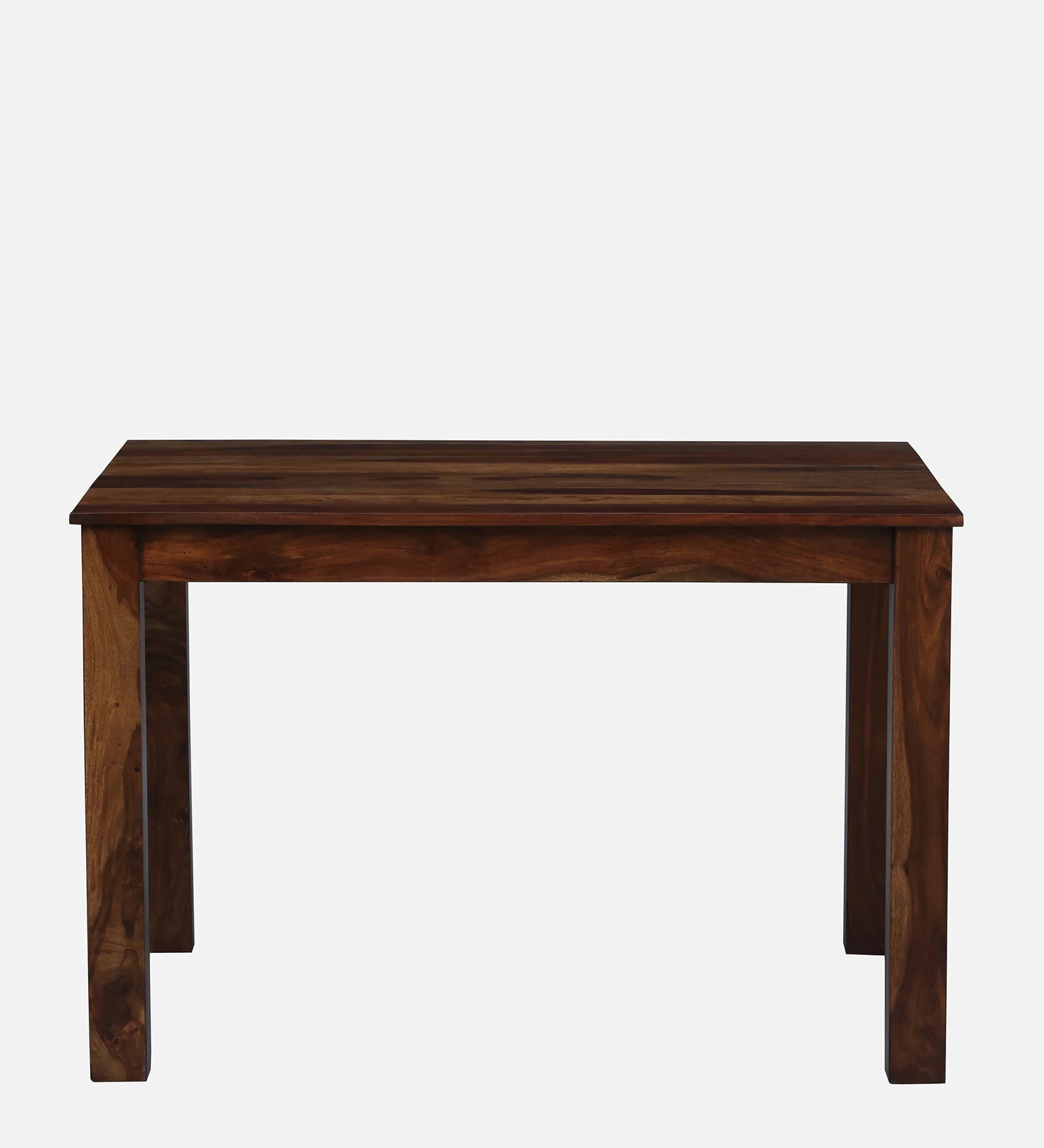 Ticky Sheesham Wood 4 Seater Dining Set In Scratch Resistant Provincial Teak Finish - Febonic Living