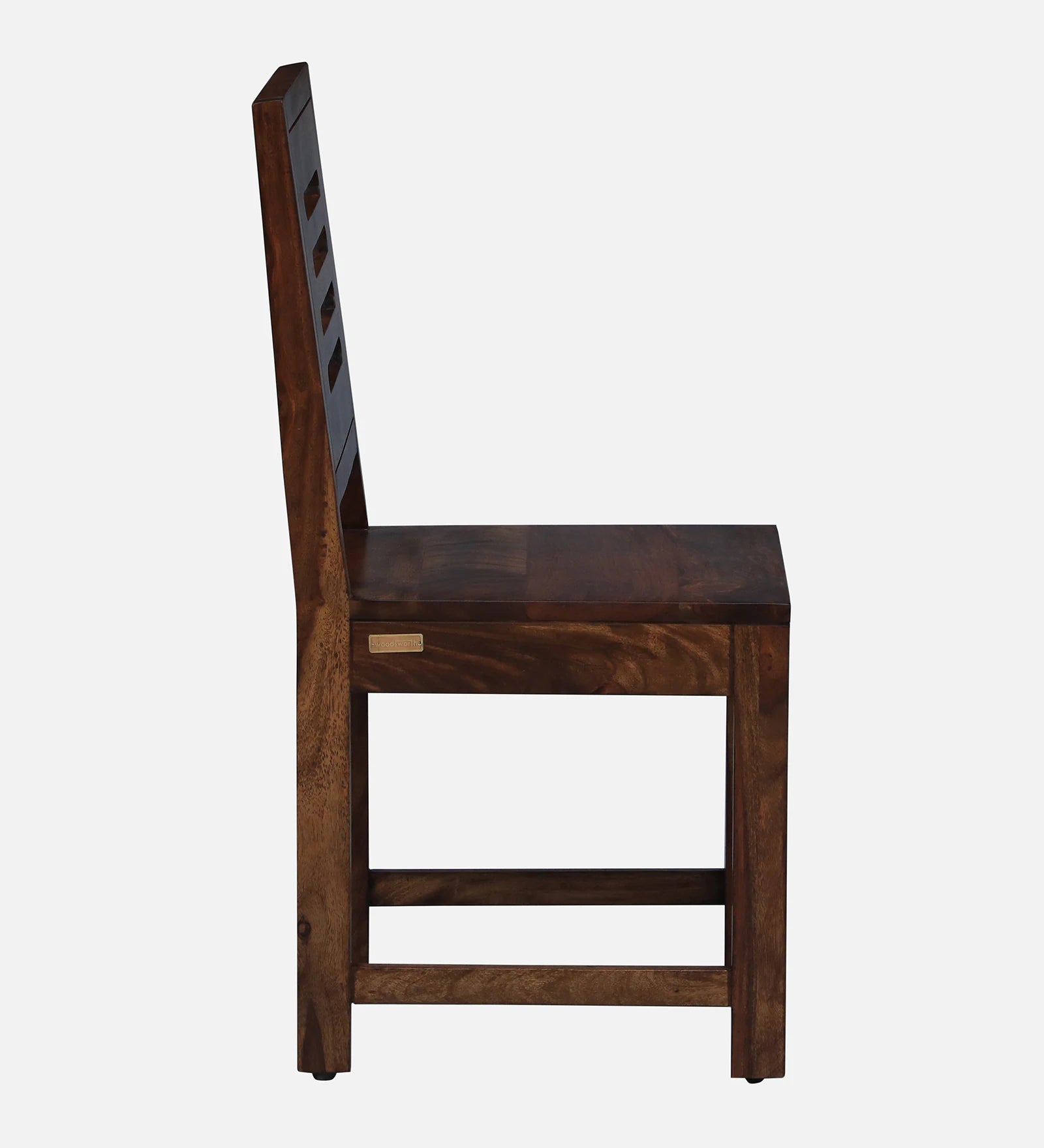 Ticky Sheesham Wood 4 Seater Dining Set In Scratch Resistant Provincial Teak Finish - Febonic Living