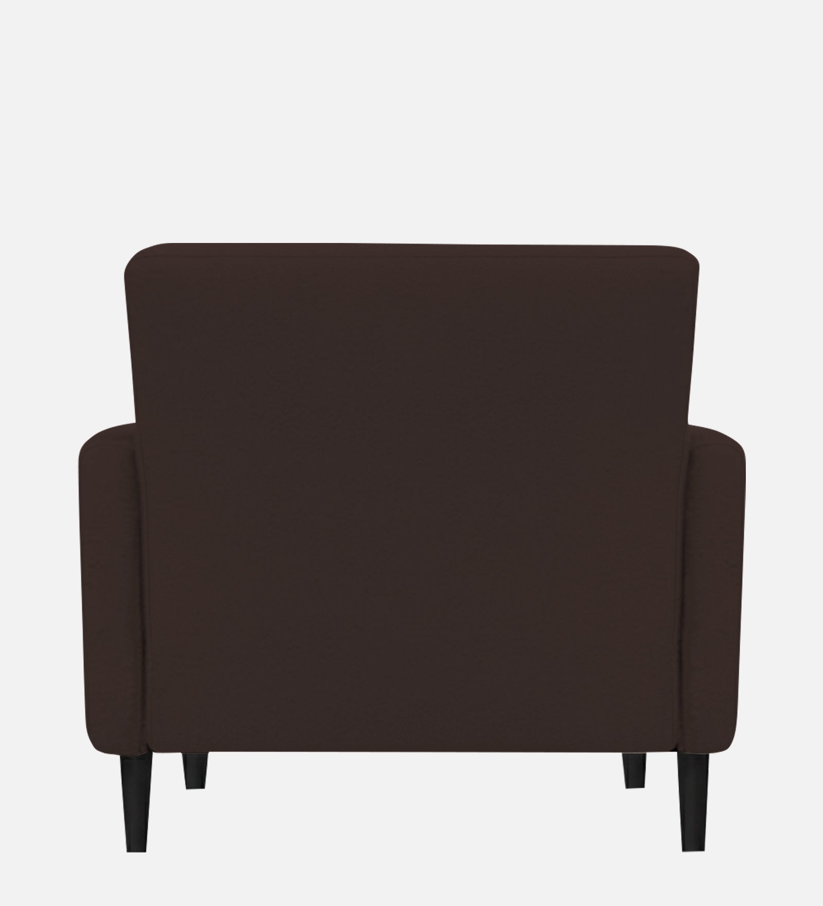 Marq Fabric 1 Seater Sofa In Coffee Brown Colour - Febonic Living