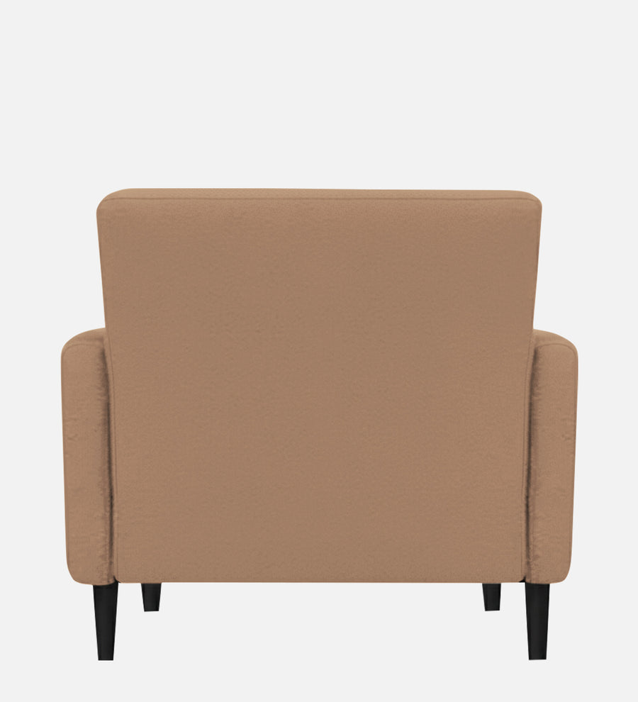 Marq Fabric 1 Seater Sofa In Cosmic Beige Colour - Febonic Living