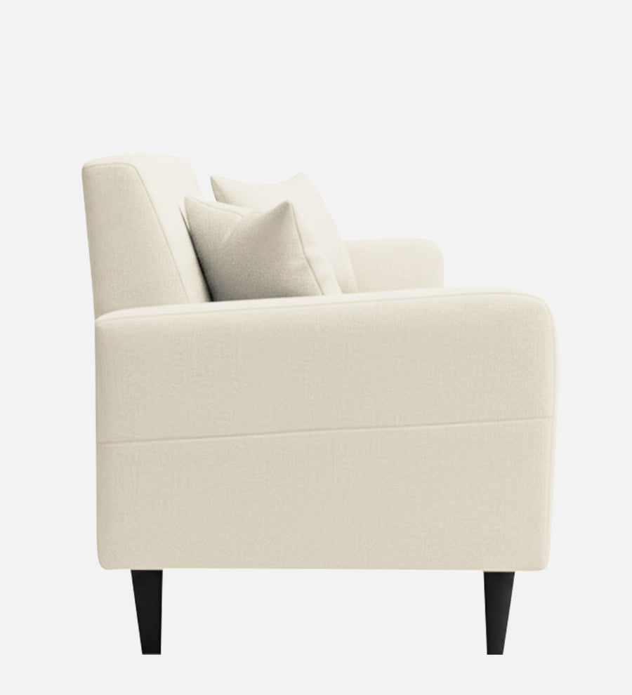 Marq Fabric 1 Seater Sofa In Ivory Cream Colour - Febonic Living