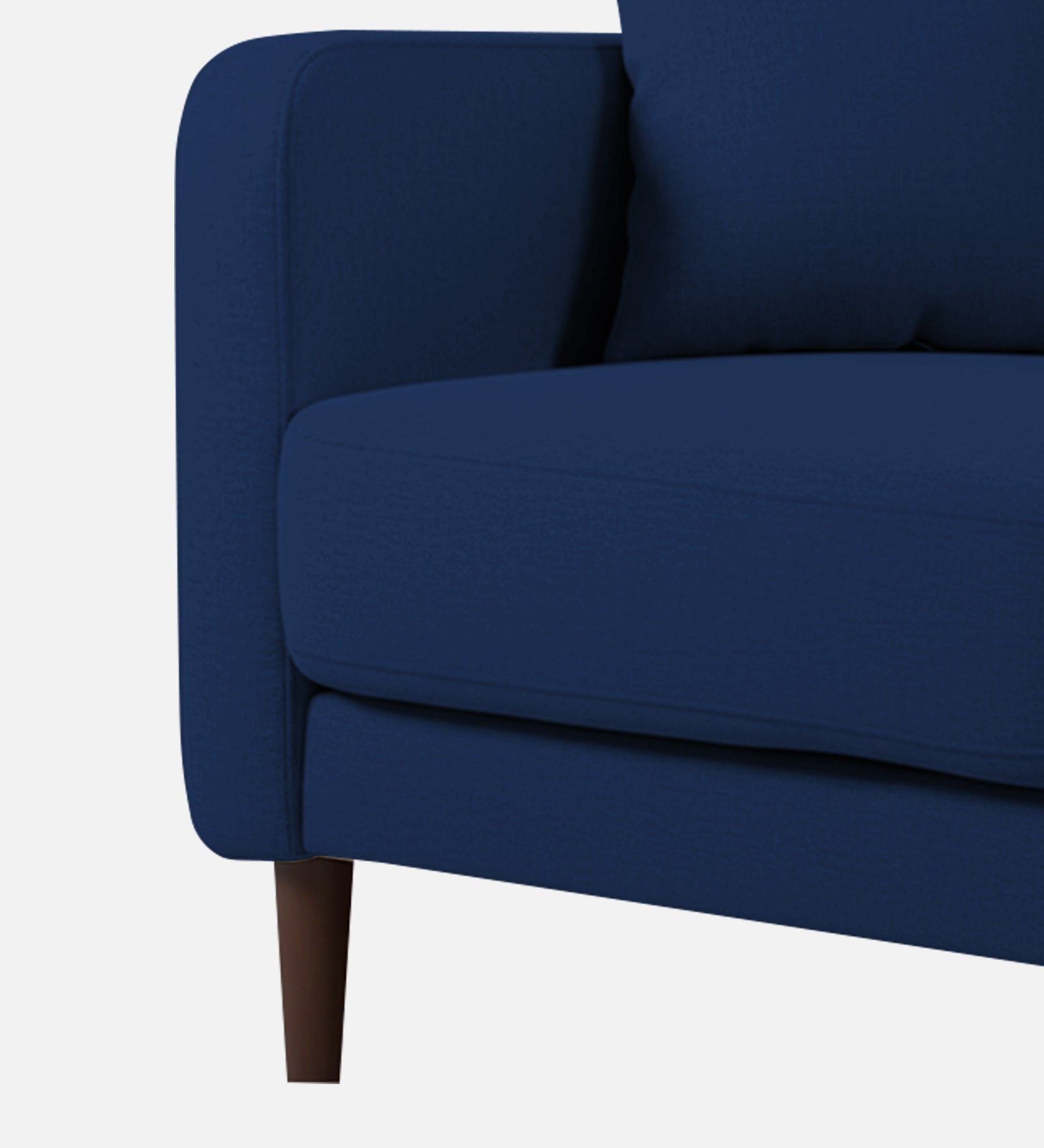Marq Fabric 1 Seater Sofa In Royal Blue Colour - Febonic Living