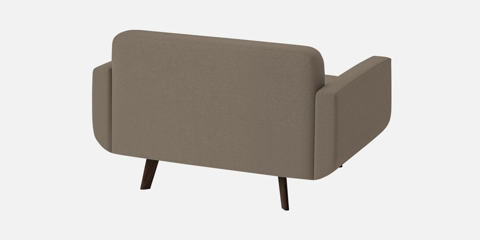 Marsela 2 Seater Fabric Sofa - Hazel Beige back view - Febonic Living