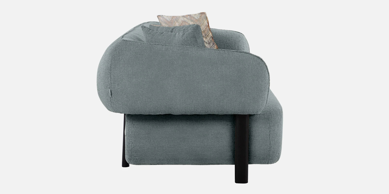 Matford Fabric 3 Seater Sofa In Ore Grey Colour