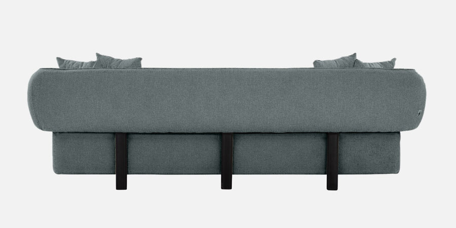 Matford Fabric 3 Seater Sofa In Ore Grey Colour - Febonic Living