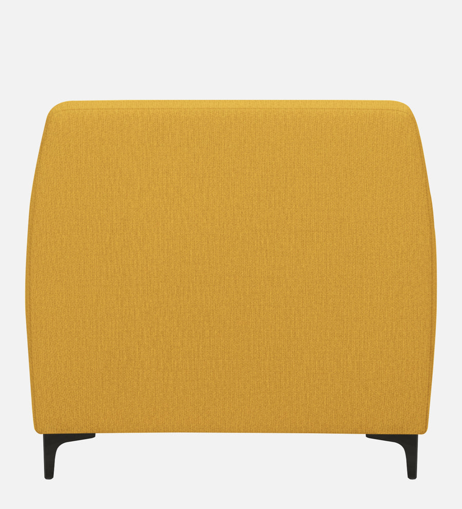 Melaan Fabric 1 Seater Sofa In Bold Yellow Colour - Febonic Living