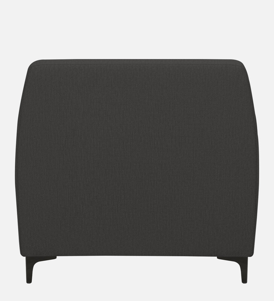 Melaan Fabric 1 Seater Sofa In Charcoal Grey Colour - Febonic Living