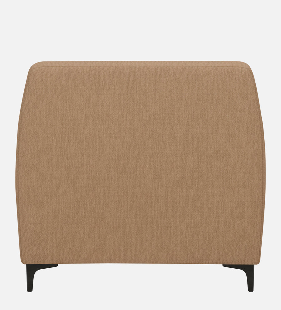 Melaan Fabric 1 Seater Sofa In Cosmic Beige Colour - Febonic Living