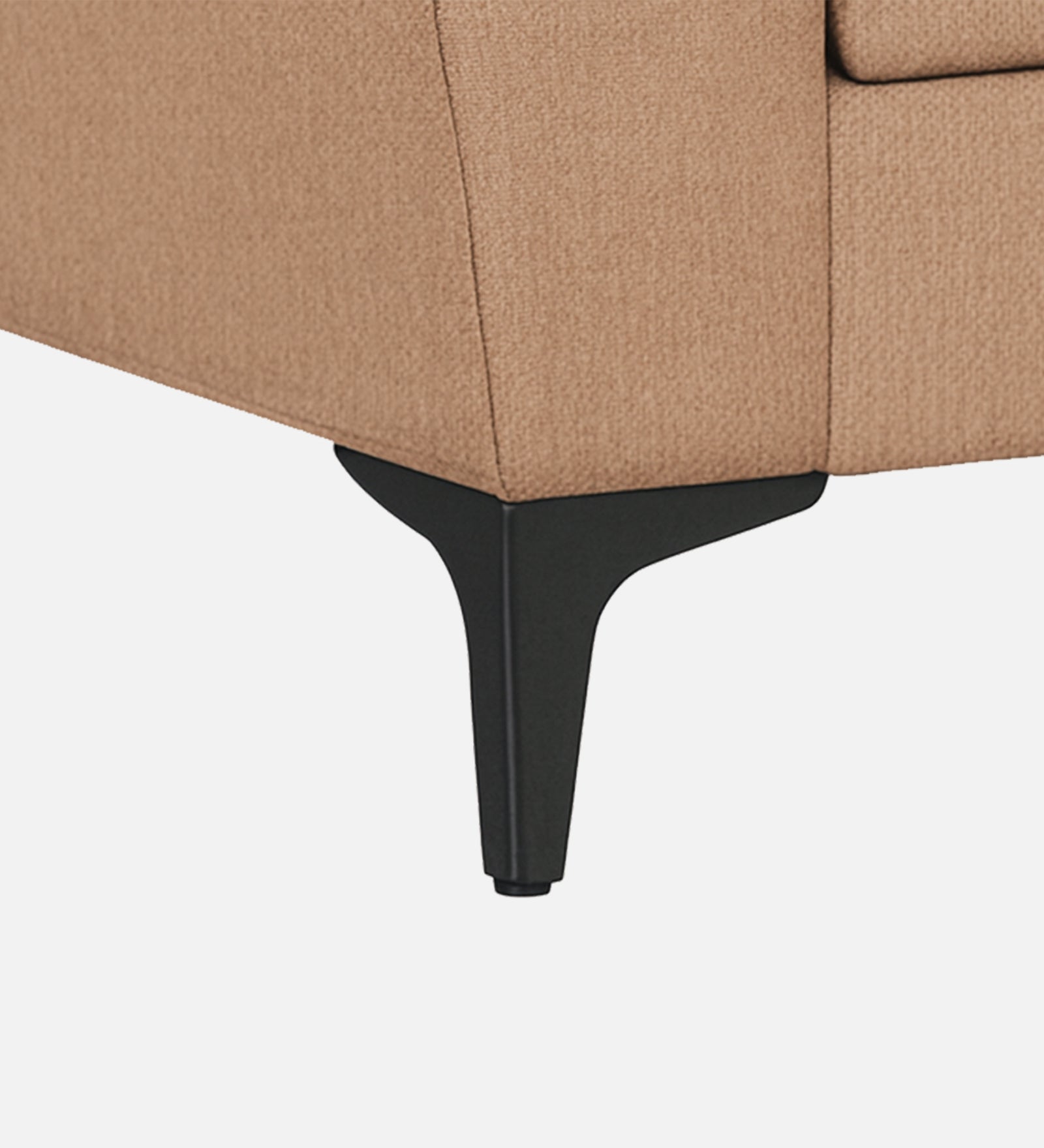 Melaan Fabric 1 Seater Sofa In Cosmic Beige Colour - Febonic Living