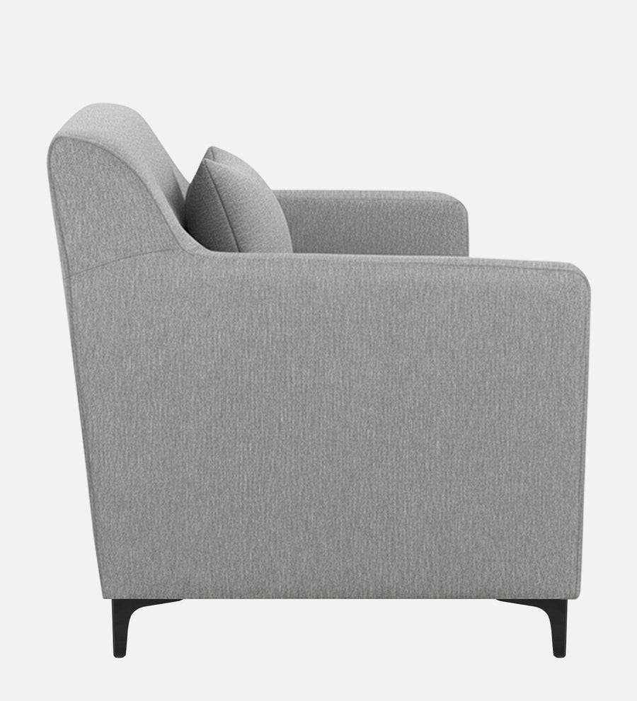 Melaan Fabric 1 Seater Sofa In Lit Grey Colour - Febonic Living