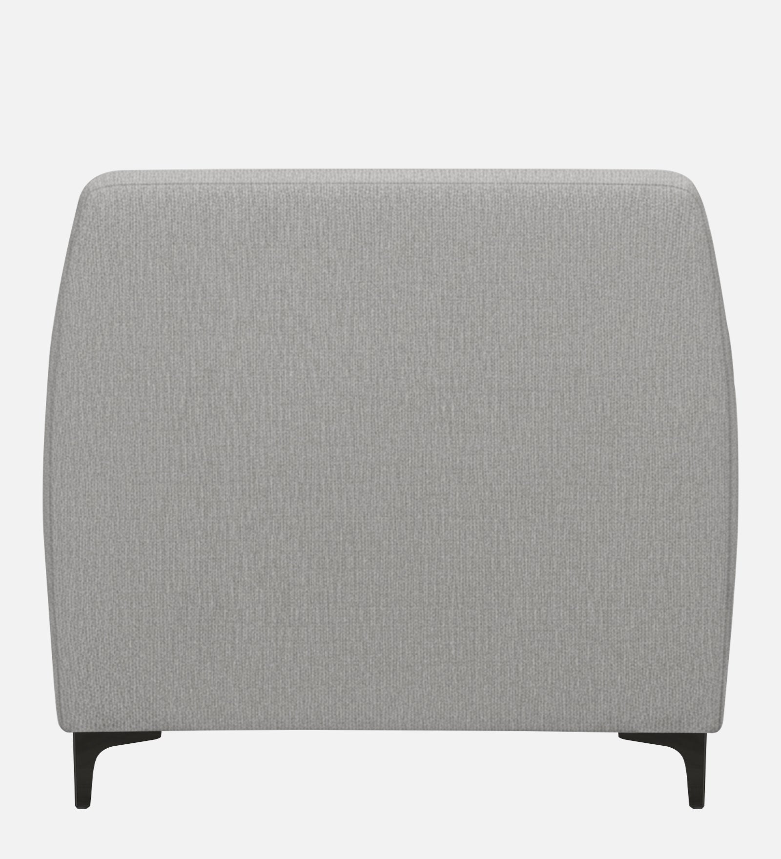 Melaan Fabric 1 Seater Sofa In Lit Grey Colour - Febonic Living