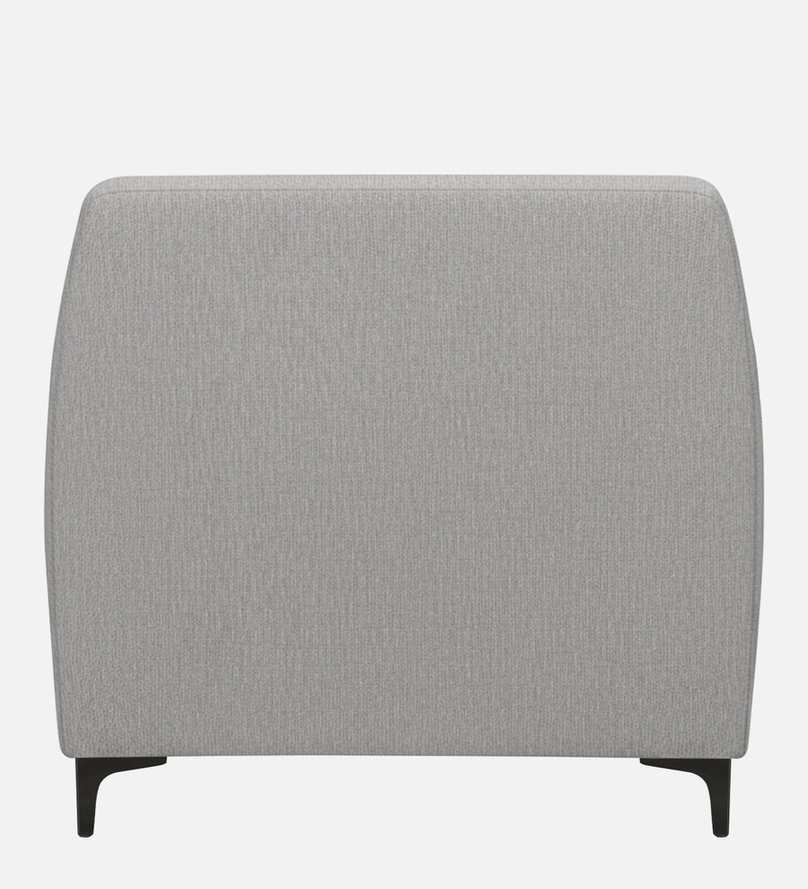 Melaan Fabric 1 Seater Sofa In Lit Grey Colour - Febonic Living