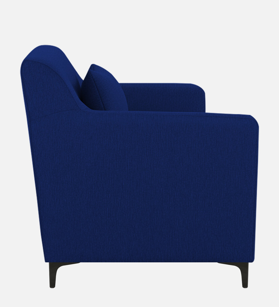 Melaan Fabric 1 Seater Sofa In Royal Blue Colour - Febonic Living