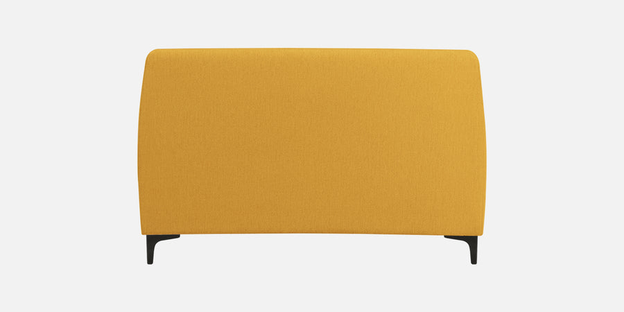 Melaan Fabric 2 Seater Sofa In Bold Yellow Colour - Febonic Living