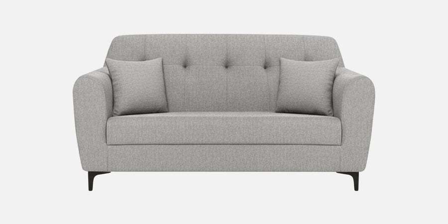 Melaan Fabric 2 Seater Sofa In Lit Grey Colour - Febonic Living
