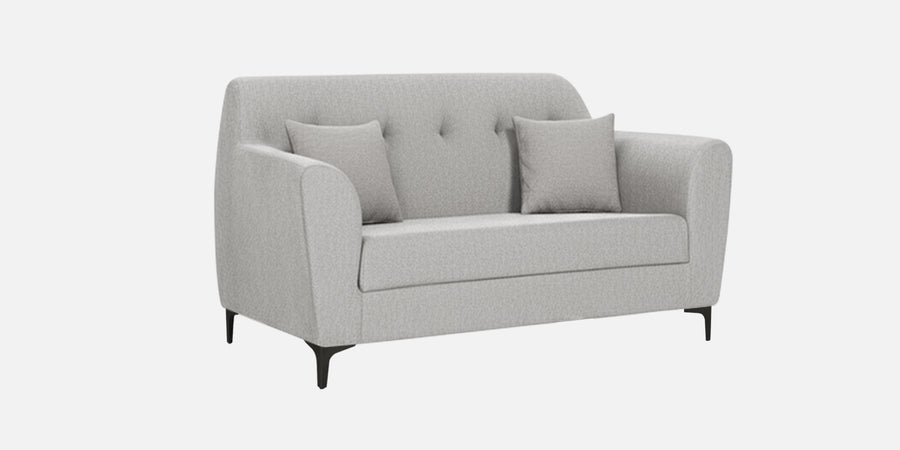 Melaan Fabric 2 Seater Sofa In Lit Grey Colour - Febonic Living