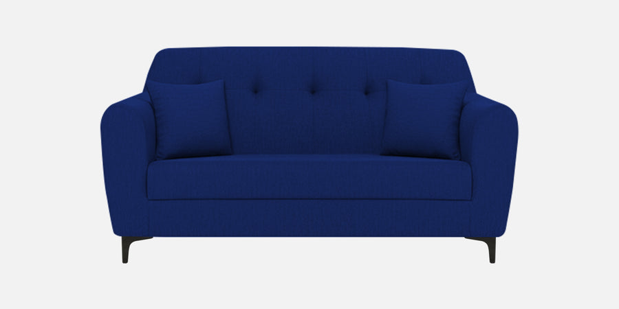Melaan Fabric 2 Seater Sofa In Royal Blue Colour - Febonic Living