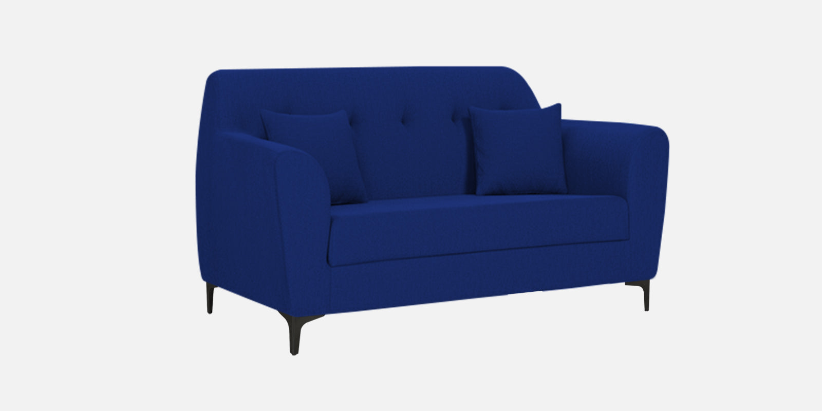 Melaan Fabric 2 Seater Sofa In Royal Blue Colour - Febonic Living