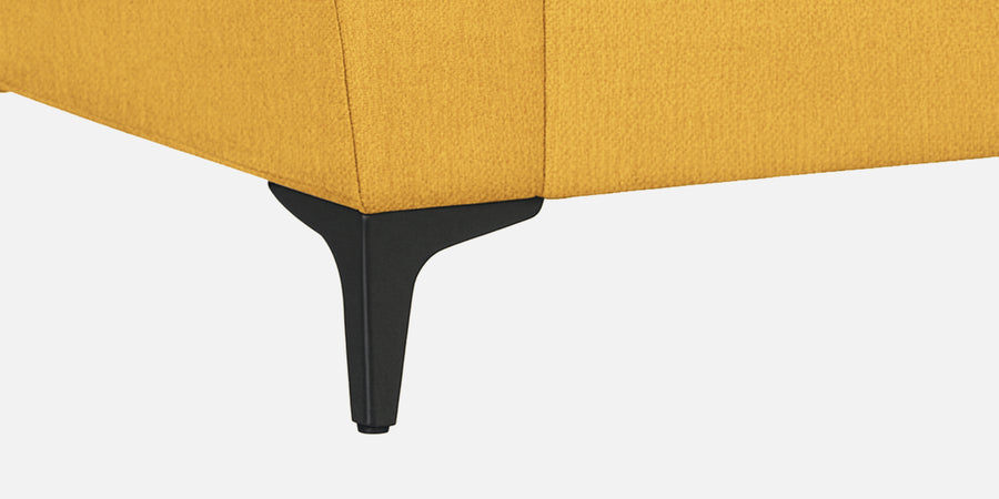 Melaan Fabric 3 Seater Sofa In Bold Yellow Colour - Febonic Living