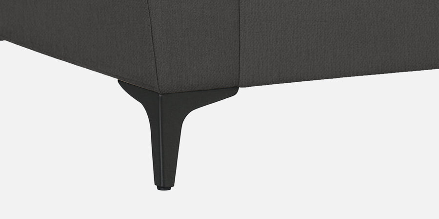 Melaan Fabric 3 Seater Sofa In Charcoal Grey Colour - Febonic Living