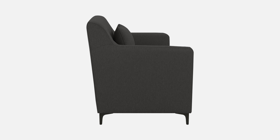 Melaan Fabric 3 Seater Sofa In Charcoal Grey Colour - Febonic Living