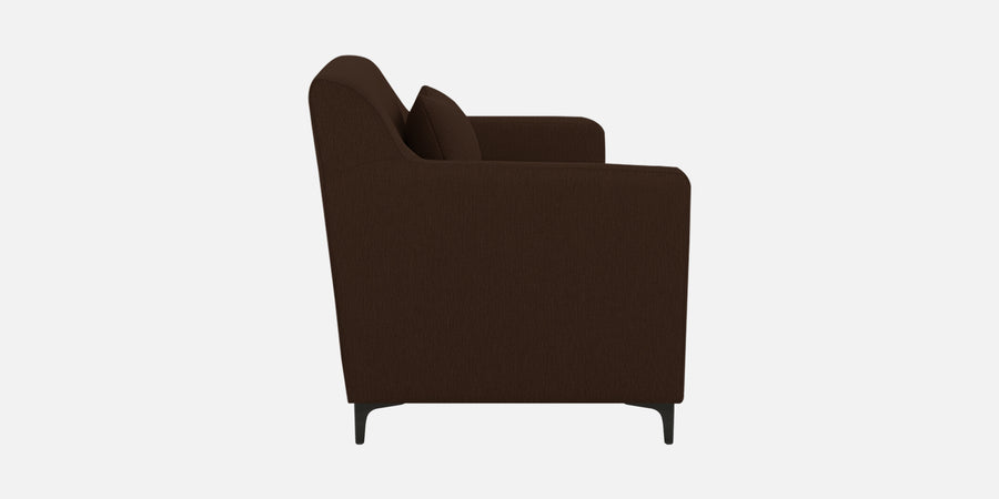 Melaan Fabric 3 Seater Sofa In Coffee Brown Colour - Febonic Living