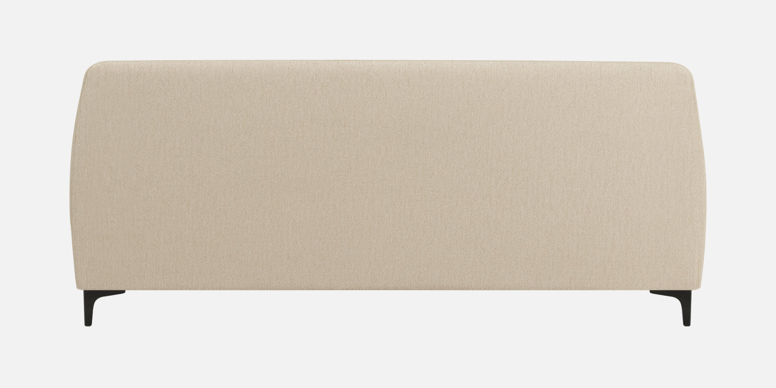 Melaan Fabric 3 Seater Sofa In Ivory Cream Colour