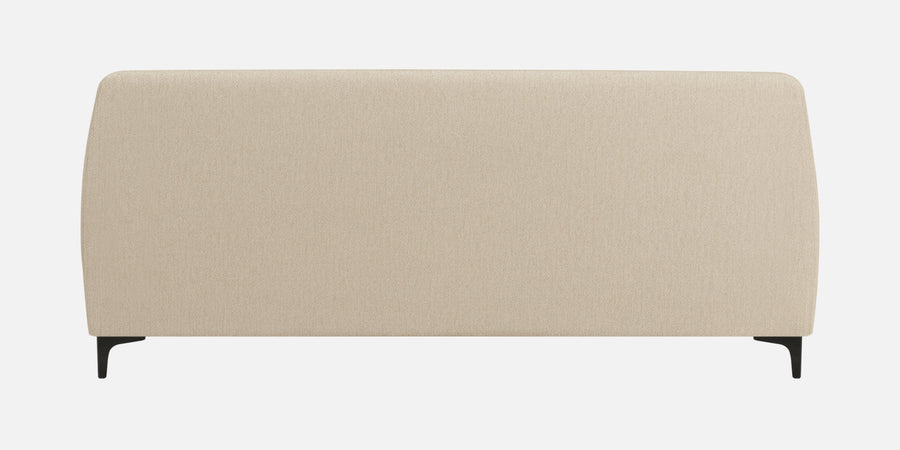 Melaan Fabric 3 Seater Sofa In Ivory Cream Colour - Febonic Living