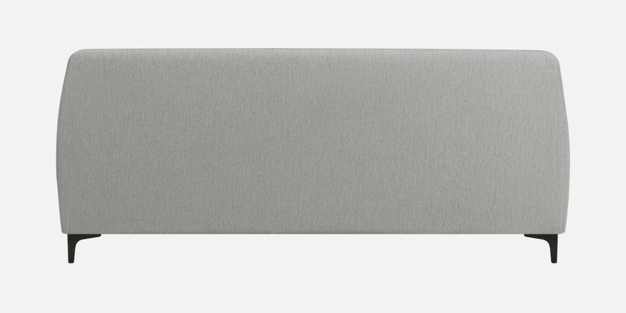 Melaan Fabric 3 Seater Sofa In Lit Grey Colour - Febonic Living