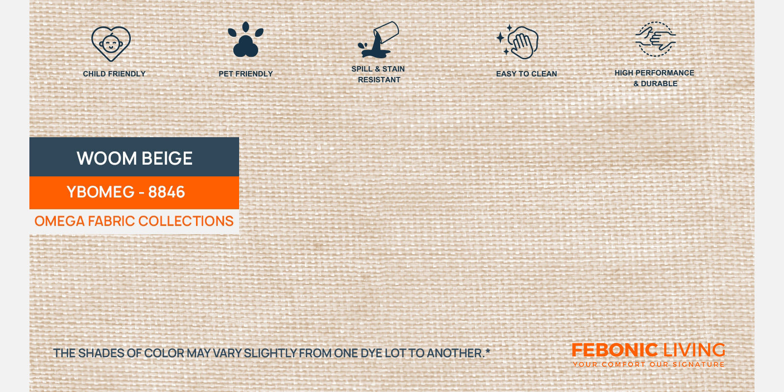 Melano Fabric 3 Seater Convertible Sofa Cum Bed In Woom Beige Colour