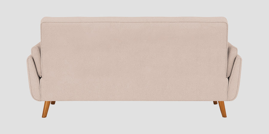 Melano Fabric 3 Seater Sofa In Maple Cream Colour - Febonic Living