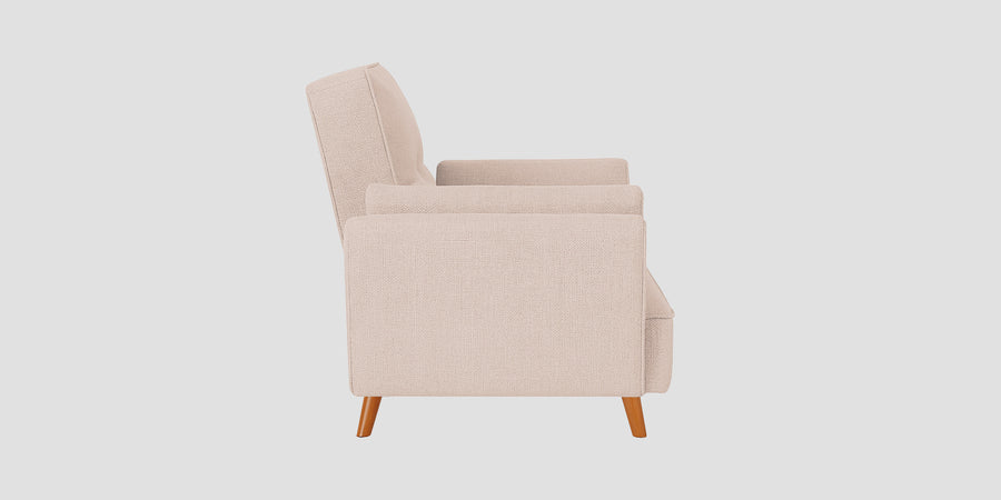 Melano Fabric 3 Seater Sofa In Maple Cream Colour - Febonic Living