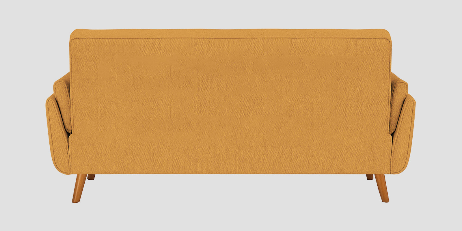 Melano Fabric 3 Seater Sofa In Mellow Yellow Colour