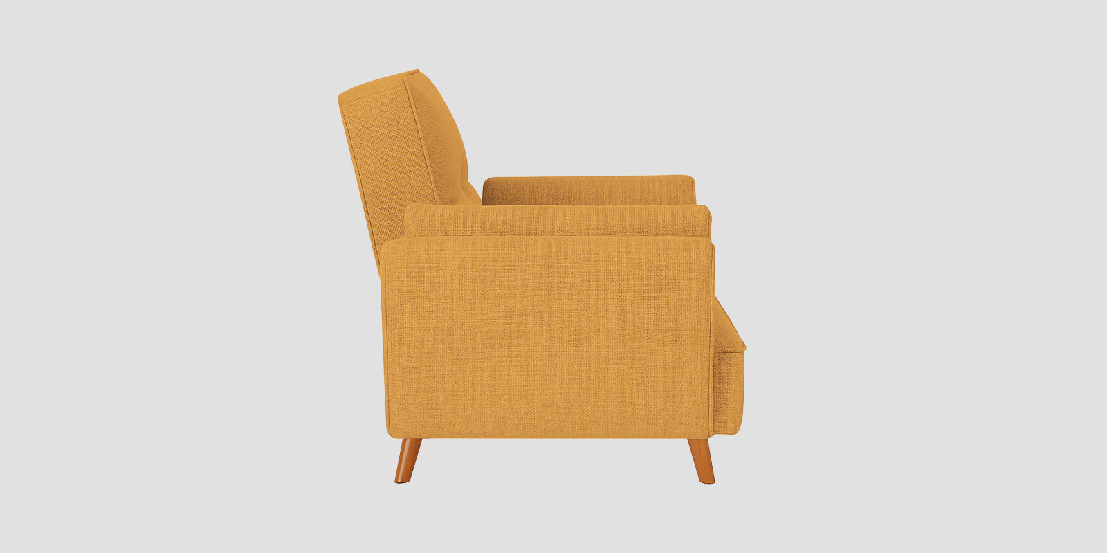 Melano Fabric 3 Seater Sofa In Mellow Yellow Colour