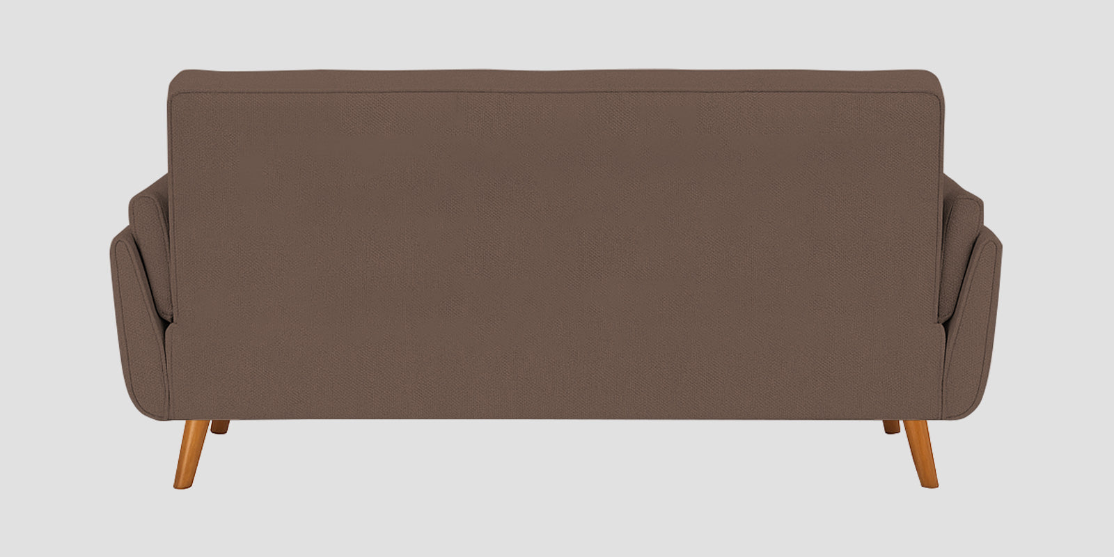 Melano Fabric 3 Seater Sofa In Toffee Brown Colour