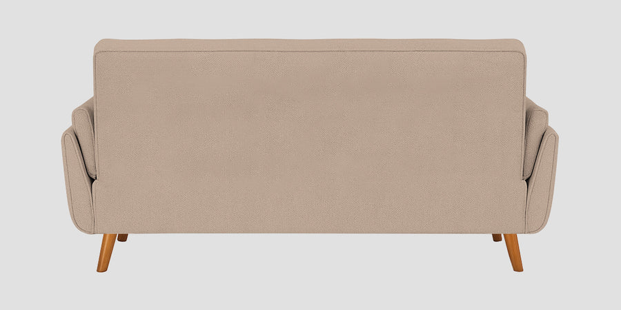 Melano Fabric 3 Seater Sofa In Vanilla Beige Colour - Febonic Living