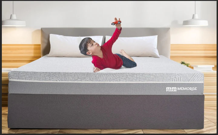 Memorise Responsive Memory Foam Queen Size Mattress For Pressure Relieving And Durable Spine Support